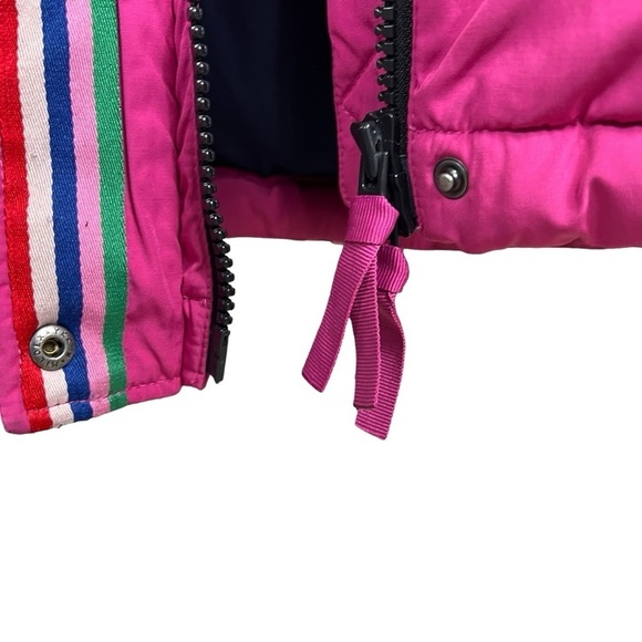 Boden Pink Thompson Long Puffer Coat Jacket - Picture 6 of 11